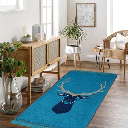 Furnishing Hut Velvet Floor Mat