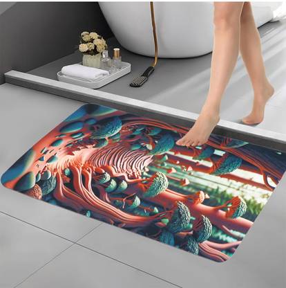 BELLA TRUE Rubber Bathroom Mat