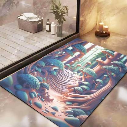 Jazox Rubber Bathroom Mat