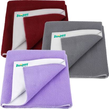 Bumpers Waterproof Baby Dry Sheet, Small Size, Pack of 3