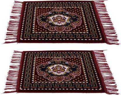KUBER INDUSTRIES Velvet Prayer Mat