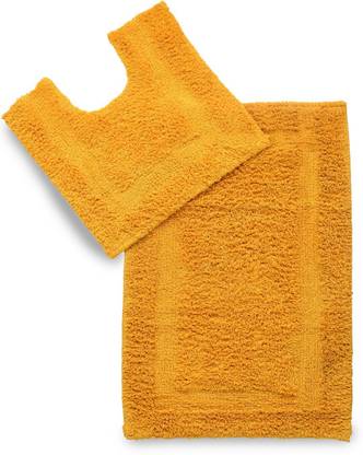 SASHAA WORLD Cotton Bathroom Mat