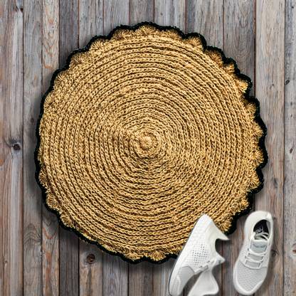 OWNN CRAFTS Jute Door Mat