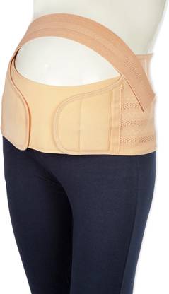 MeeMee Pre and Post Natal Maternity Corset Belt (Support Belly Band) (XL, Pink)
