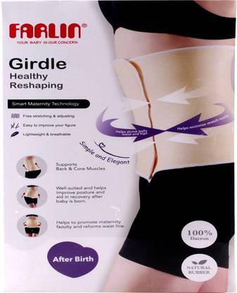 FARLIN Breathable postnatal reshaping abdominal Girdle Belt (Medium 42"x9")
