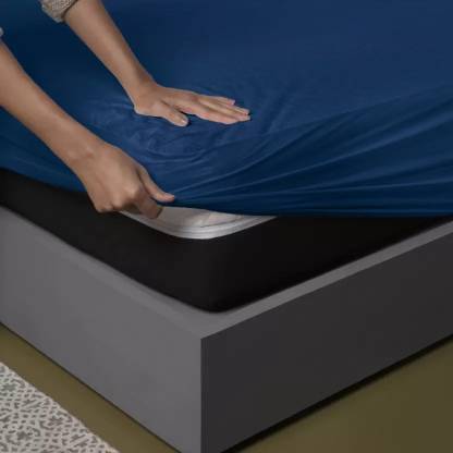SleepyOwl Fitted King Size Breathable, Stretchable, Waterproof Mattress Cover