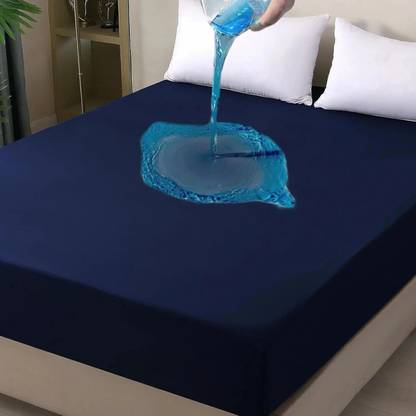 EVOL Fitted Double Size Breathable, Stretchable, Waterproof Mattress Cover