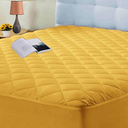 CRAZY WORLD Fitted Queen Size Breathable, Waterproof Mattress Cover