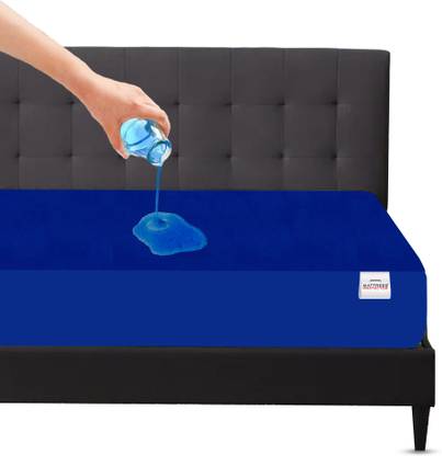 Mattress Protector Fitted Single Size Breathable, Stretchable, Waterproof Mattress Cover