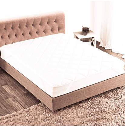 GURUSALES Fitted Double Size Breathable Mattress Cover