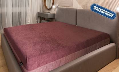 GRINAF Zippered Double Size Breathable, Stretchable, Waterproof Mattress Cover