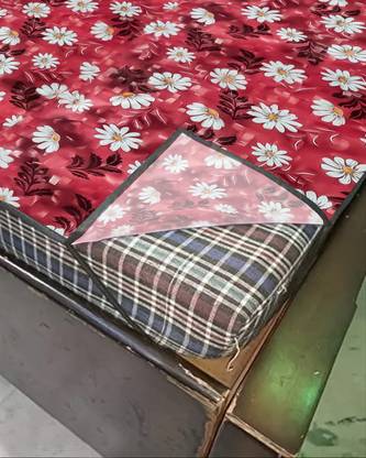 Kanushi Industries Elastic Strap Double Size Stretchable, Waterproof Mattress Cover