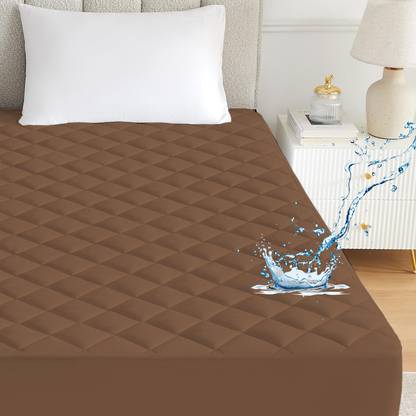 AYKA Queen Size Fitted Cotton Waterproof, Breathable, Stretchable Mattress Cover