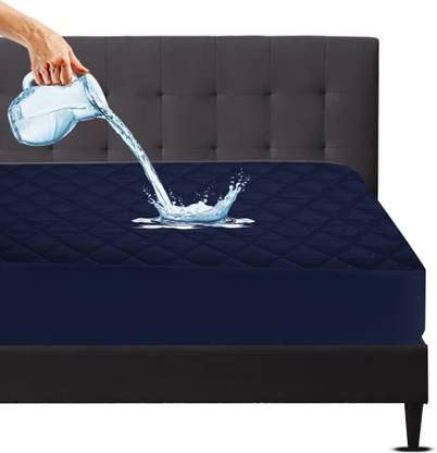 Mattress Protector Fitted King Size Waterproof, Stretchable, Breathable Mattress Cover