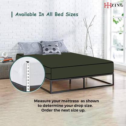 Hizing Zippered Double Size Waterproof Mattress Cover
