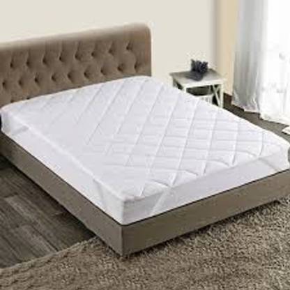 JP SHINE Mattress Topper Double Size Stretchable, Waterproof Mattress Cover