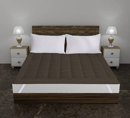 Relaxfeel Mattress Topper Double Size Stretchable, Waterproof Mattress Cover