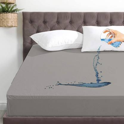 ACHIR King Size Fitted Terry Cotton Breathable, Stretchable, Waterproof Mattress Cover