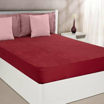 MR BROTHERS Fitted King Size Breathable, Stretchable, Waterproof Mattress Cover