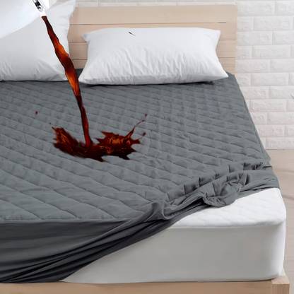 AVI Fitted Double Size Breathable, Stretchable, Waterproof Mattress Cover