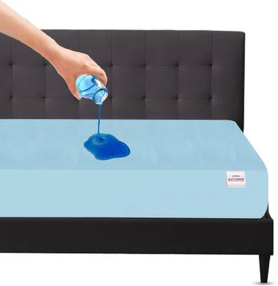 Mattress Protector Fitted Queen Size Breathable, Stretchable, Waterproof Mattress Cover