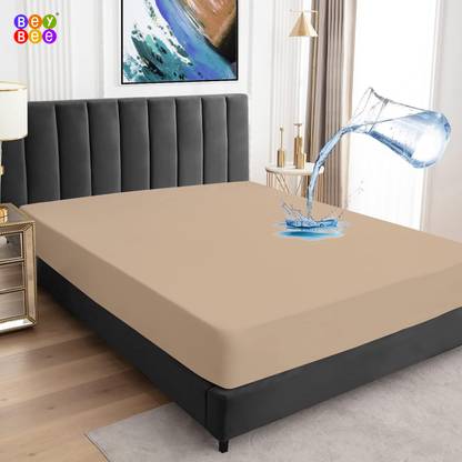 BeyBee Fitted Queen Size Waterproof, Stretchable, Breathable Mattress Cover