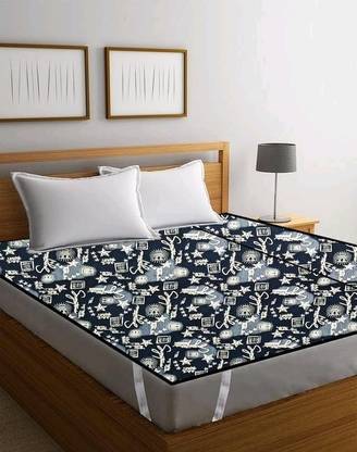 HomeStore-YEP Elastic Strap Double, Queen, King Size Waterproof Mattress Cover