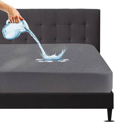 Mattress Protector Fitted Queen Size Waterproof, Stretchable, Breathable Mattress Cover