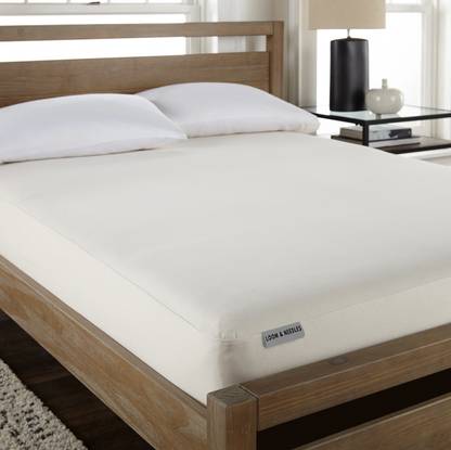 Loom & Needles Fitted Single Size Breathable, Stretchable, Waterproof Mattress Cover