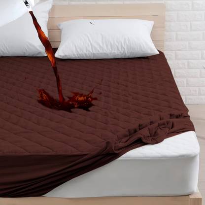AVI Fitted Double Size Breathable, Stretchable, Waterproof Mattress Cover