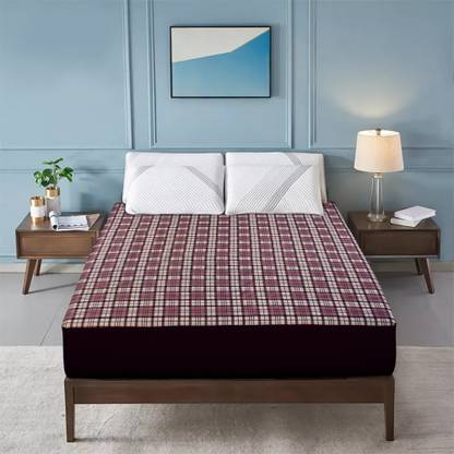 Dream Care King Size Fitted Terry Cotton Stretchable, Waterproof Mattress Cover