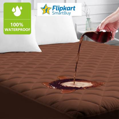 Flipkart SmartBuy Fitted Double Size Breathable, Stretchable, Waterproof Mattress Cover