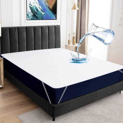 BeyBee Elastic Strap Queen Size Waterproof, Stretchable, Breathable Mattress Cover