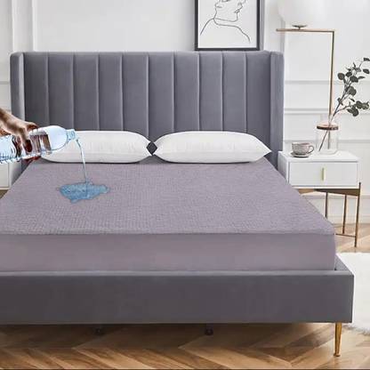 Blufurn Fitted King Size Breathable, Stretchable, Waterproof Mattress Cover