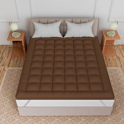 Blue Home Mattress Topper King Size Breathable Mattress Cover