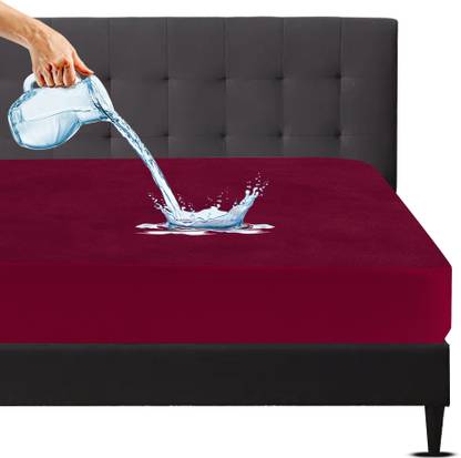 Mattress Protector Fitted King Size Waterproof, Breathable, Stretchable Mattress Cover