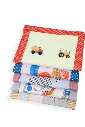 GODADIWALA Cotton Baby Bed Sized Bedding Set