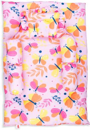 LuvLap Large infant Gadda/Mattress Set for babies, 86x56cm