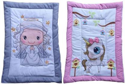 Ocean Mattress New Born Baby Bed |Godari | Sleeping Mattress Unique Design set of 2