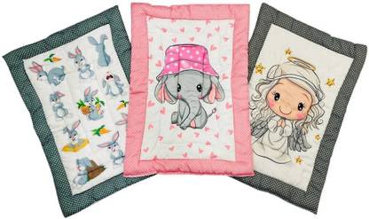 RUMPES Combo Newborn Baby Cotton Bed | Godari | Cradle Bed | Crib Sheet,Bedding Set