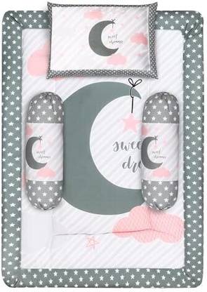 DEEPARTED NEW BORN BABY GODARI SET WITH 2 ROUND PILLOW AND 1 SQUARE