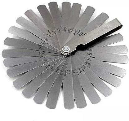 Lovely R and C Lovely Vetpex Feeler Gauge 26 Blades .0015" To .025" Thickness Gauge Snap Gauge