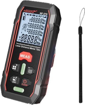 SERPLEX Laser Measuring Device 229ft LCD Backlit Laser Distance Meter Dual Bubble Level Height Gauge