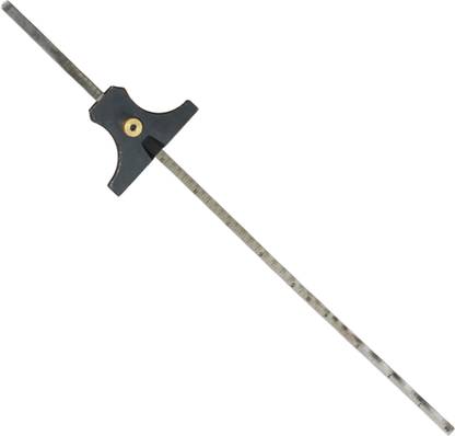Aaisha Crafts Depth Gauge 12-Inch 300mm – Stainless Steel Tool for Engineering & Machining Bore Gauge