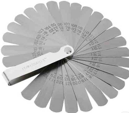 NITYA 26 BLADE MASTER FEELER GAUGE SET Snap Gauge