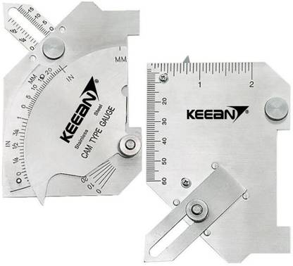 KEEAN Bridge Cam Gauge Weld Bead Measurement Tool Stainless Steel Inspection Gauge Height Gauge