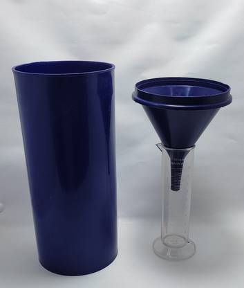 moolenterprises Rain Gauge Cylinder (Complete) 10MM Rainfall Rain measure for 200cm2 Collector Radius Gauge