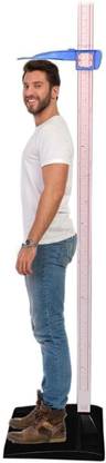 ACU-CHECK Height Measuring Scale - Stadiometer 20-210 cm with 1mm Graduation Height Gauge