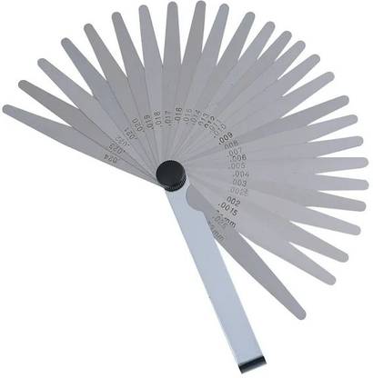 AS TOOL CENTER 1 Set/26pcs Thickness Gauge Gap Measuring Tool Pin Gauge