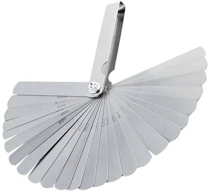 AS TOOL CENTER Stainless Steel Feeler Gauge Set 1pk - 26pc Pin Gauge